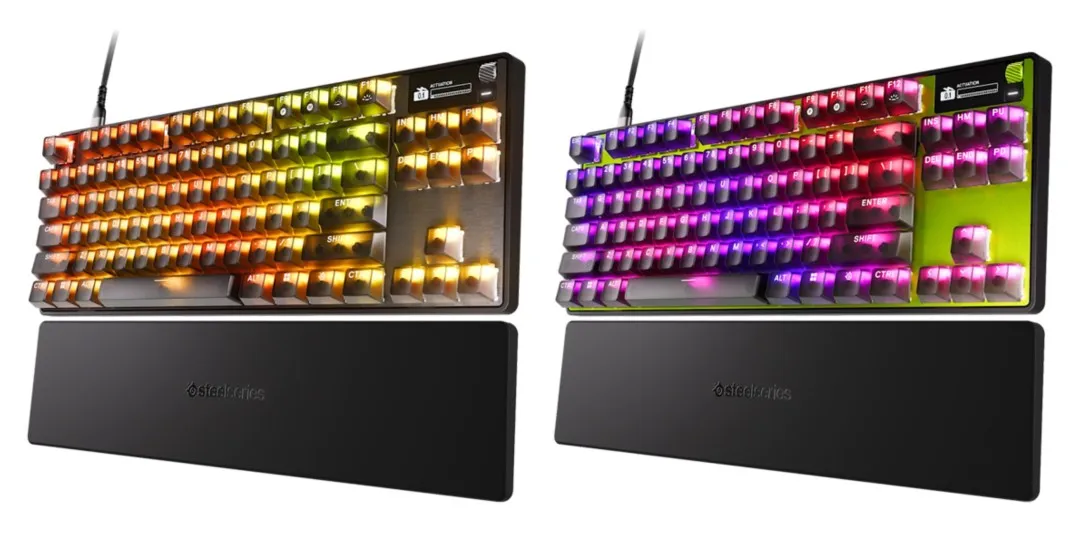 赛睿推出Apex Pro TKL Gen 3系列 三代磁轴键盘